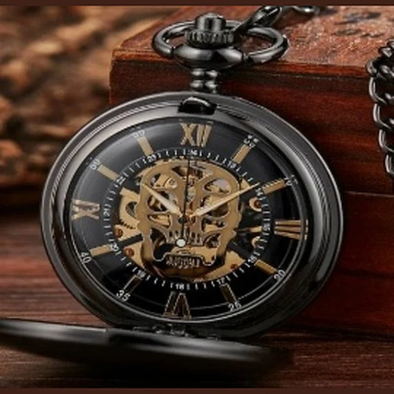 Rick Pocket Watch Black