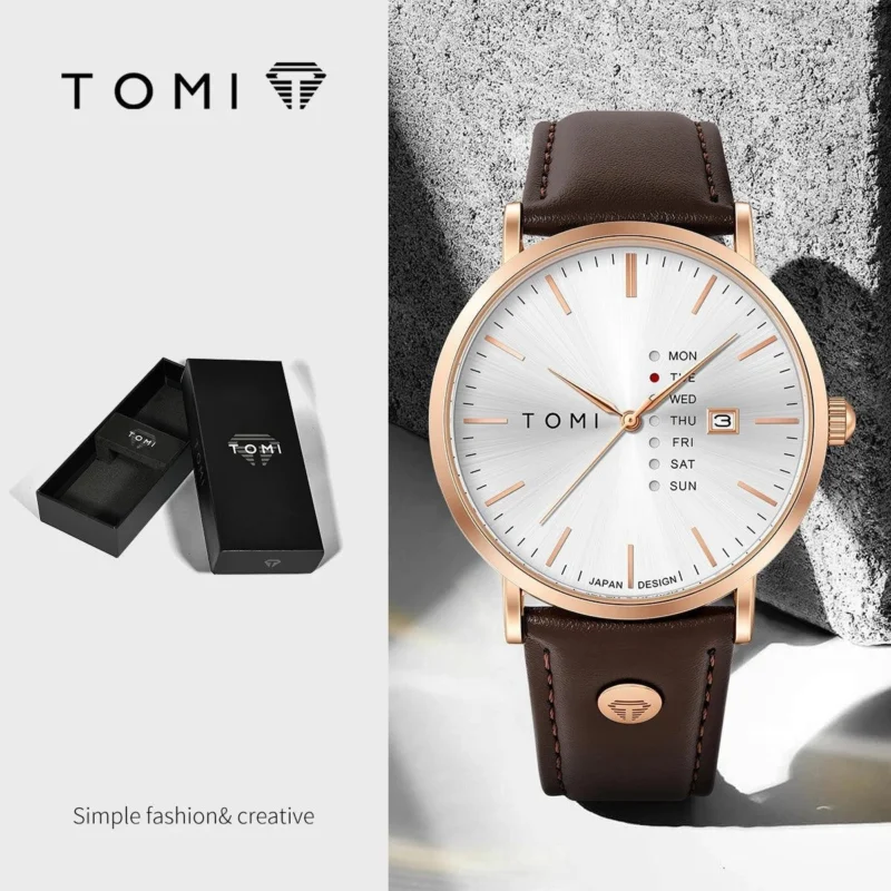 Tomi T019 Brown / White